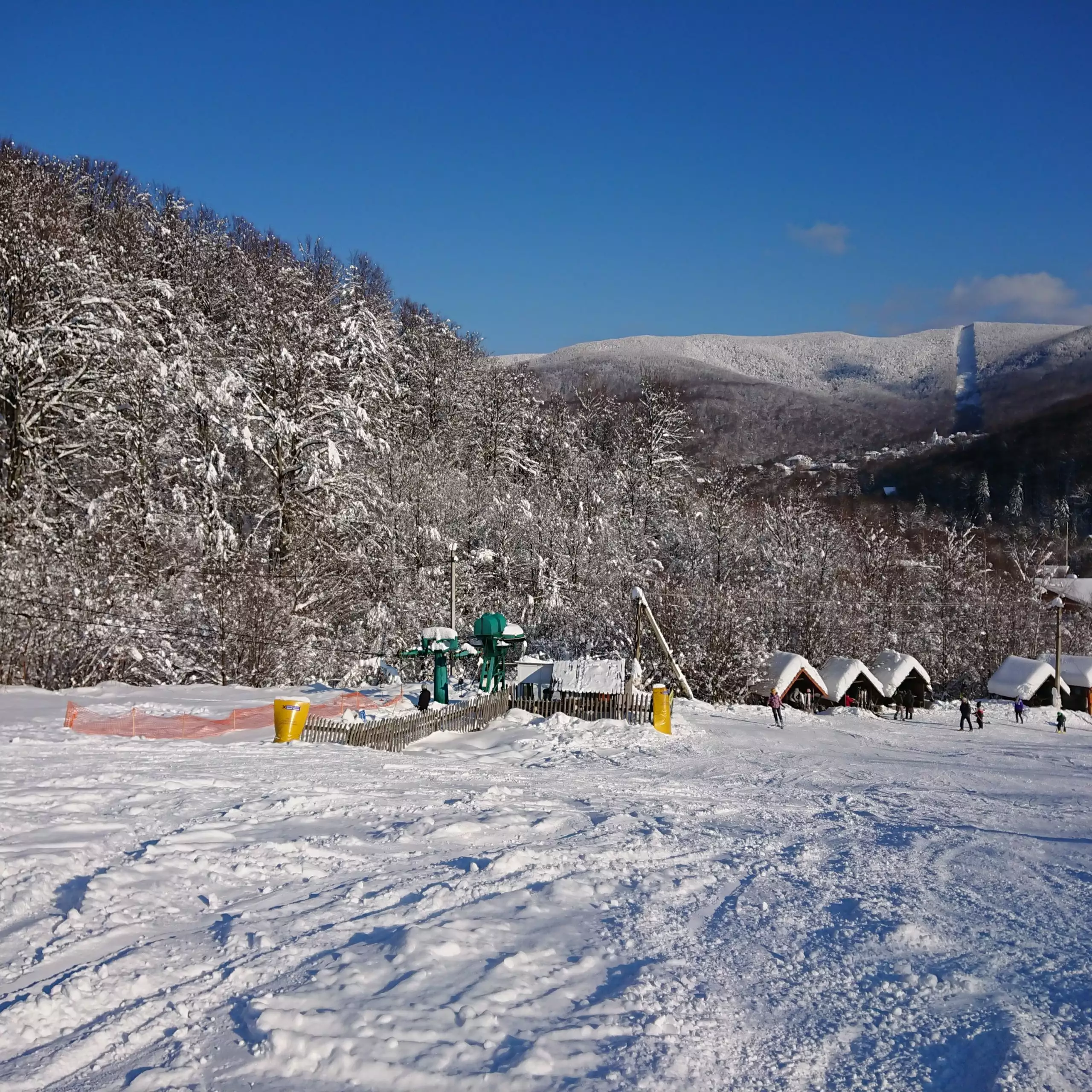 Опис трас на гірськолижному курорті Синяк