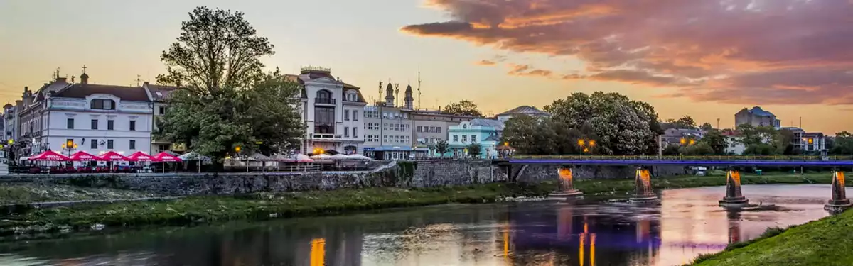 Історичний центр Ужгорода - прогулянка 2,7 км