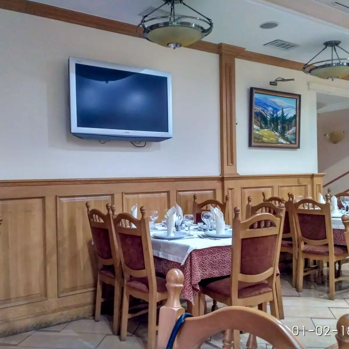 Restaurant at the Olenka Hotel