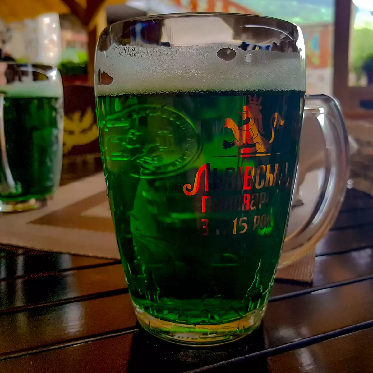 Restaurant im Hotel “Kateryna”.