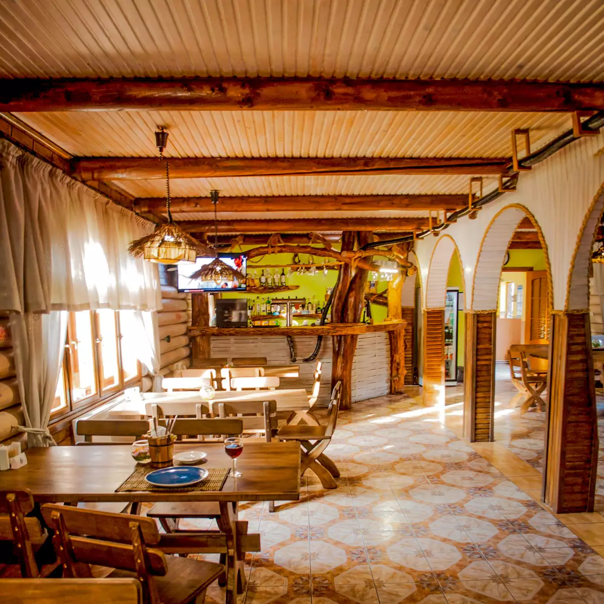 Pizzeria “Hutsul pizza with Gazdiv beer”