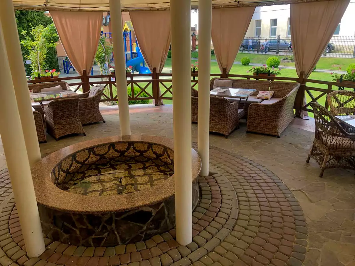 Restaurant des Hotelkomplexes “Sofia”