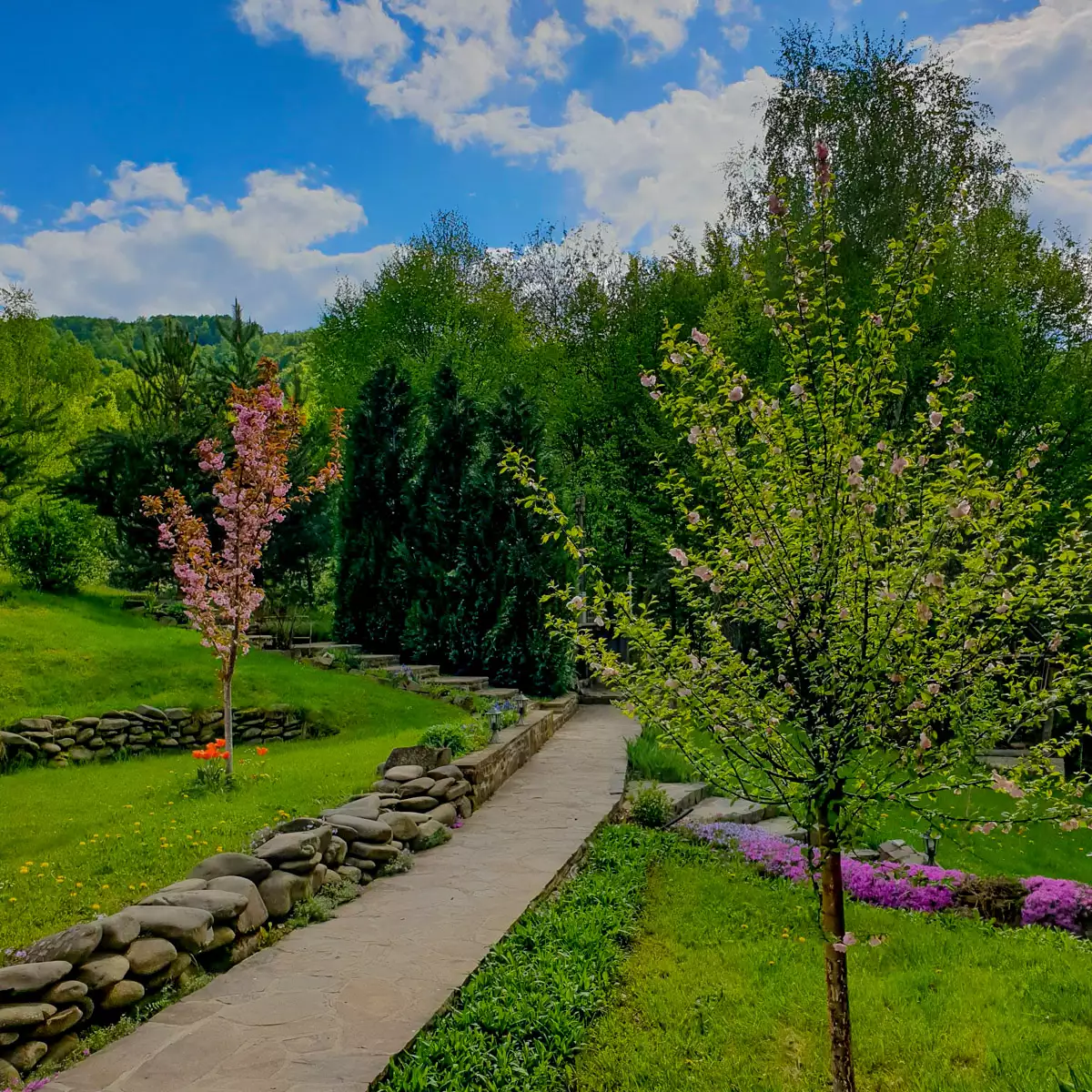 Gutshof „Ertasch“.