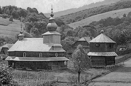 Абранківський храм на старій світлині