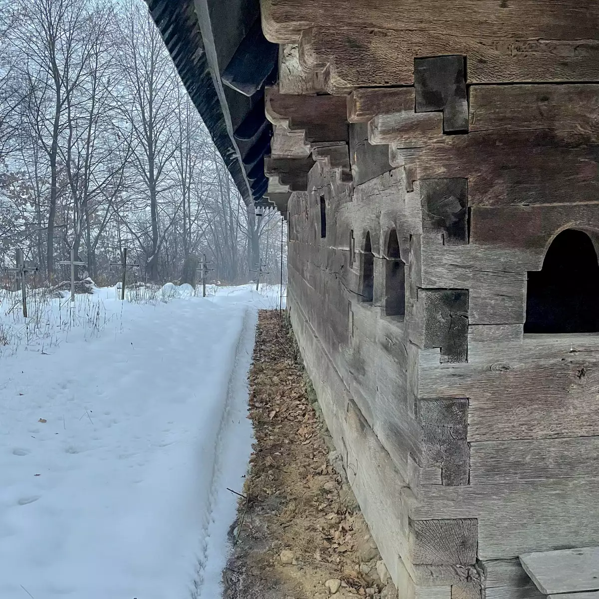 Готична церква в селі Данилово