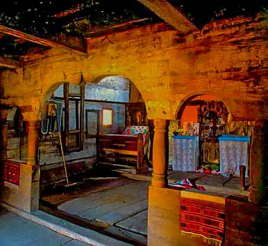 Миколаївська церква в селі Данилово. Інтерєр