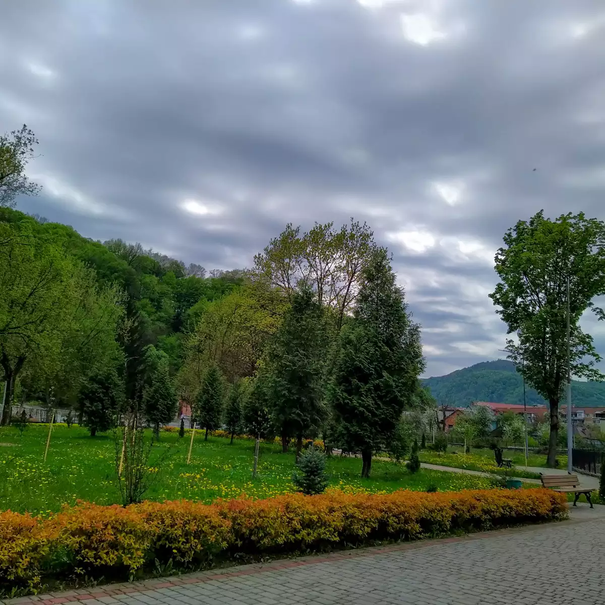 Міський парк у Хусті