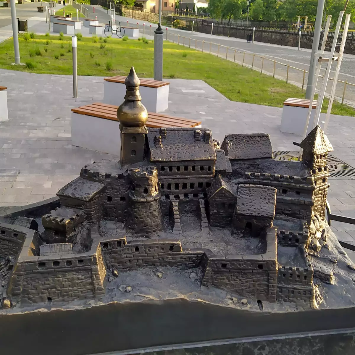 Міський парк у Хусті