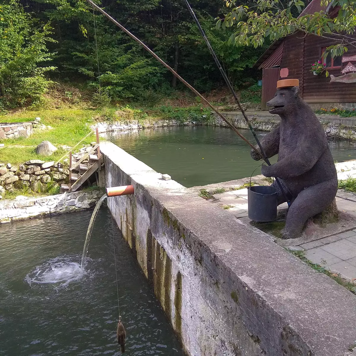Restaurant “Hungry Trout”